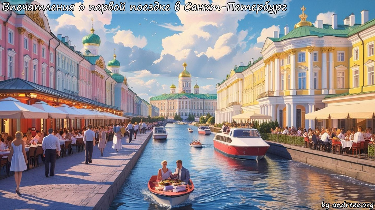 Впечатления о первой поездке в Санкт-Петербург