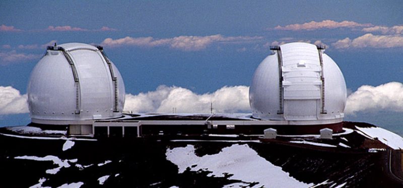 Гавайи, Большой Остров: обсерватория на вершине горы Mauna Kea