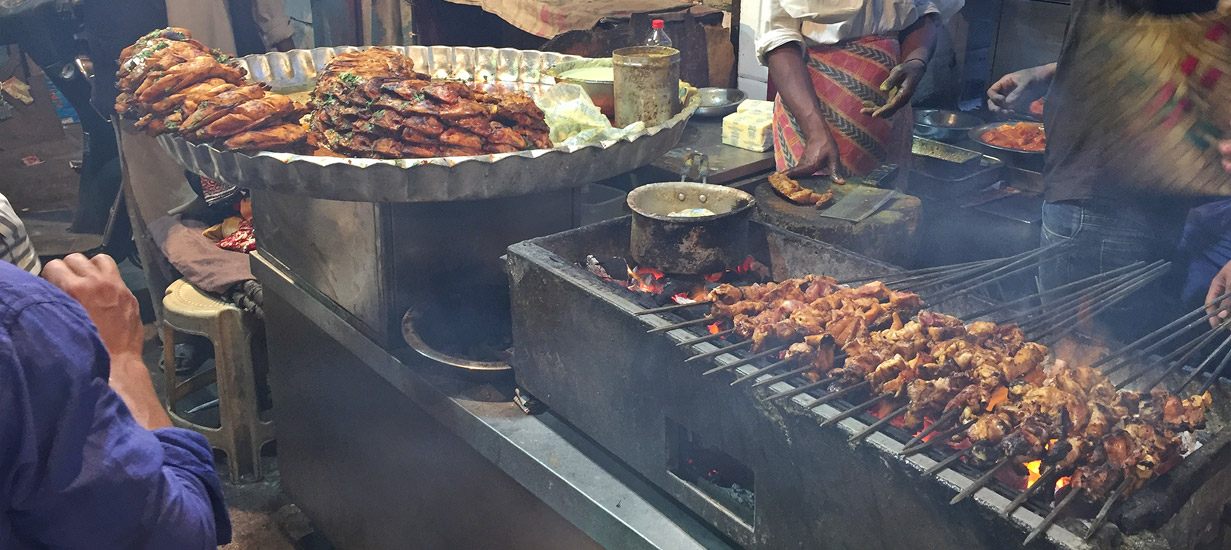 Индия: уличная еда. Фоторепортаж