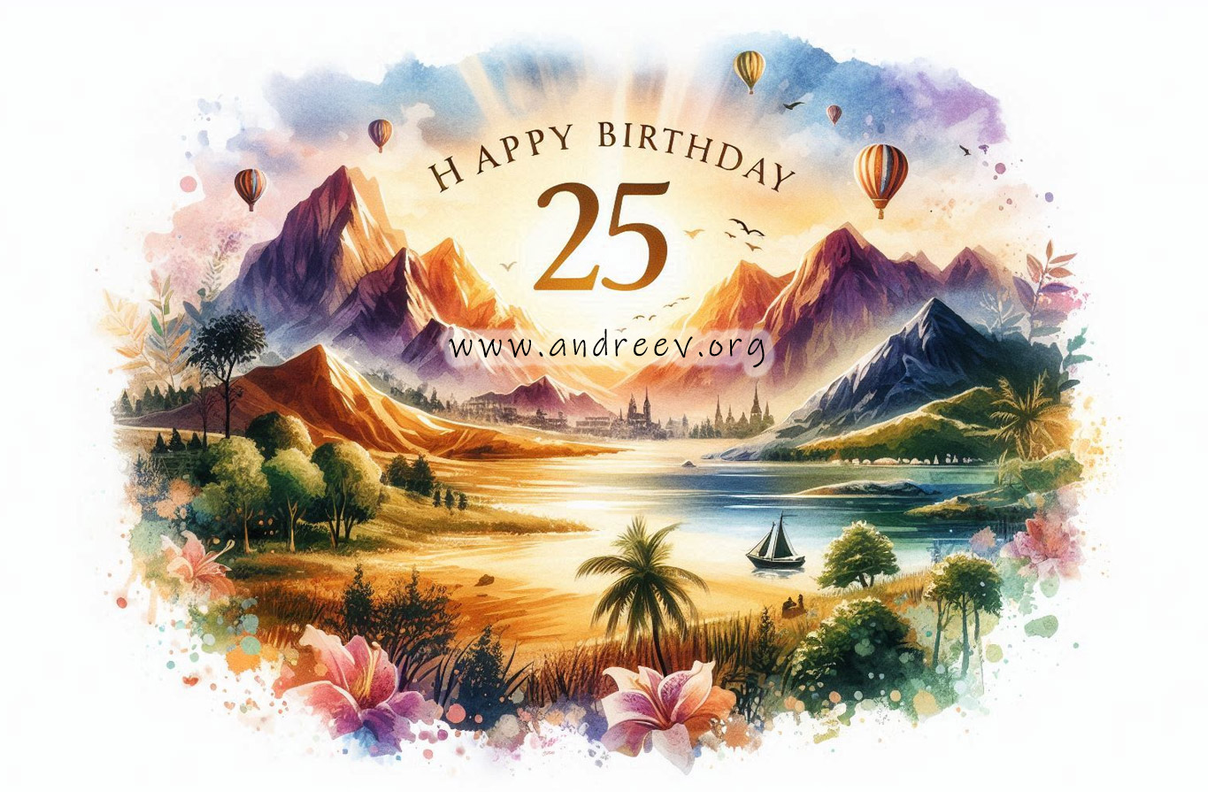 День Рождения Andreev.org: четверть века в интернете! День Рождения Andreev.org: четверть века в интернете!