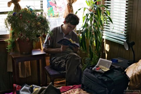 В мотеле "Дель Рей" после прибытия в Пунта-Аренас.