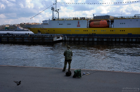 Городская рыбалка.