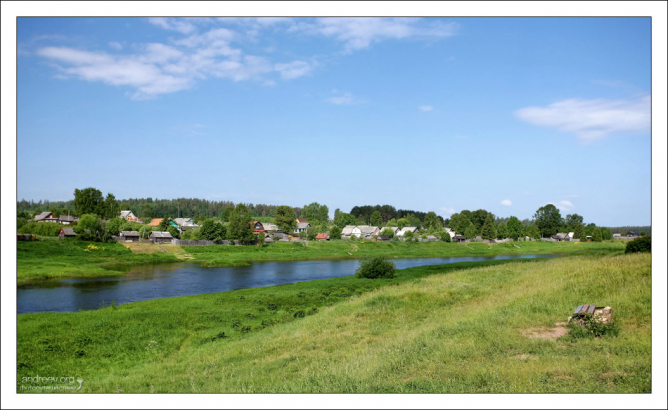 Река Тверца, левый приток Волги.
