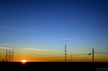 Нью-Мексиканский закат.