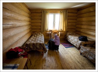 Только что приехали в комплекс «Зеленая Деревня - Соловки».