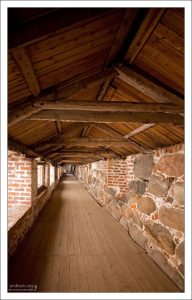 Переход от поварни к Трапезному комплексу монастыря.