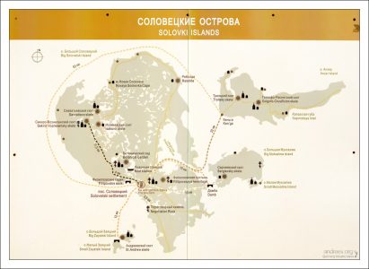 Карта архипелага.