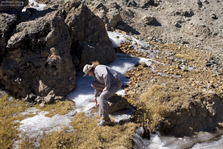 Июльский лёд.