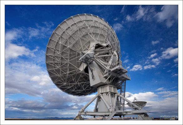 Антенна с изнанки.