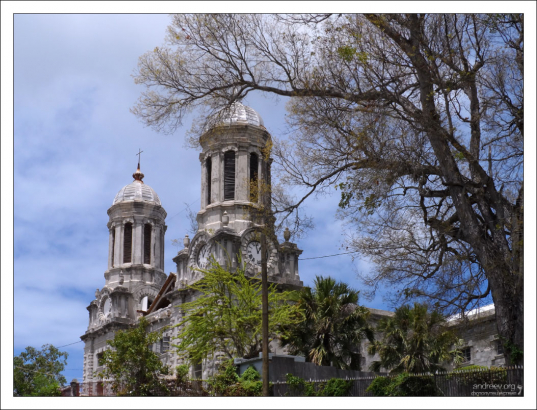 Башни собора St. John's Cathedral (1845).