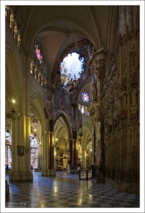 Отверстие El Transparente в Толедском соборе.