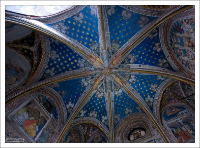 Звездный потолок в часовне Capilla de San Blas (14-й век). Толедский собор.