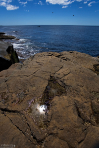 Солнце в граните. Полуостров Скудик.