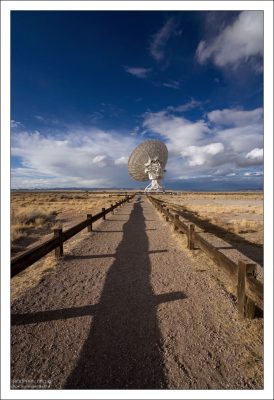 Одна из тропинок, ведущая к тарелке “на приколе”.