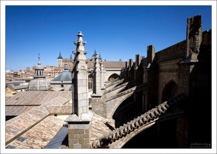 Крыша Толедского собора.