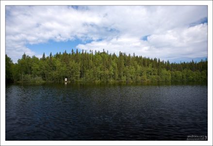 На маршруте есть навигационные знаки.
