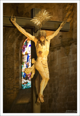 Распятие в церкви Св. Марии. Монастырь Жеронимуш.