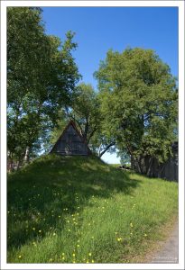 На окраине поселка Соловецкий.