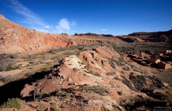 В окрестностях деревни Ait Ben Ali в ущелье Дадес.
