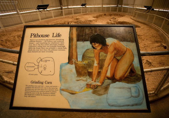 План дома Анасази.