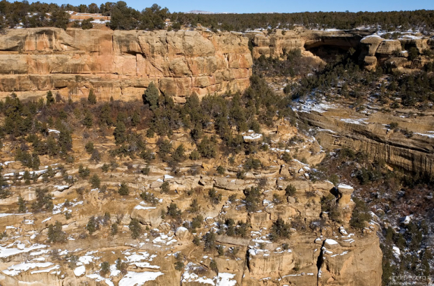 Каньон Cliff с Солнечной обзорной площадки (Sun Point view).