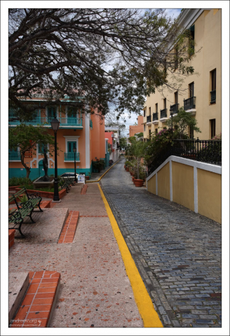 На улицах старого Сан-Хуана.