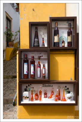 Ликер Ginja в разной таре.