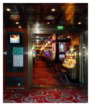 Вход в казино.