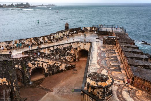 Батарея Святой Барбары в форте Эль Морро.