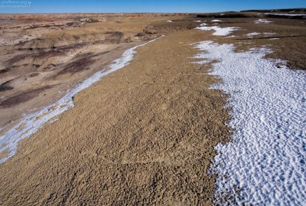 Хитрая и очень мягкая почва на гребне каньона.