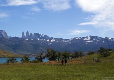 Около кемпинга Laguna Azul.