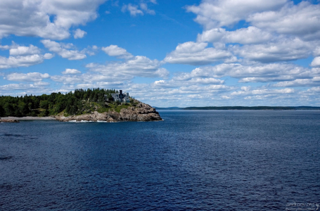 Остров Mount Desert, на котором расположен национальный парк Акадия.