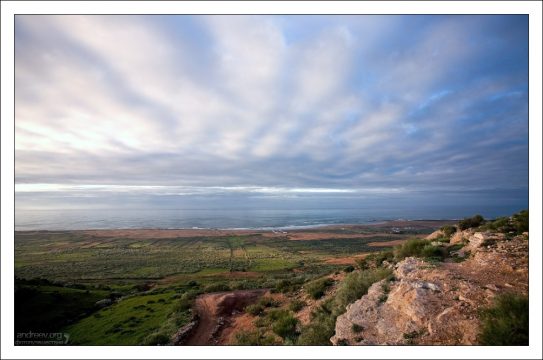 Побережье Атлантического океана в районе города Сиди-Ифни.
