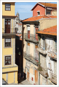 Старая застройка.