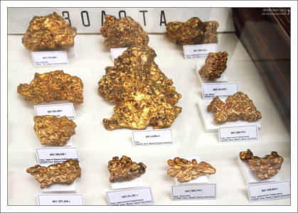 Золотые самородки. НИИ им. А. П. Карпинского.