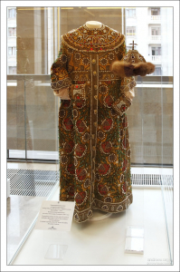 Коронационный костюм для партии царя Бориса в опере М. Мусоргского "Борис Годунов". Мариинский театр.