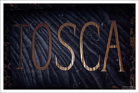 Занавес оперы Дж. Пуччини “Тоска”. Мариинский театр-2.