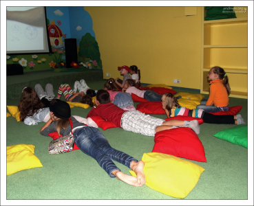 В недрах студии компьютерной анимации “Петербург”.