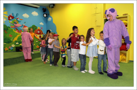 В гостях у Смешариков. Студия компьютерной анимации “Петербург".