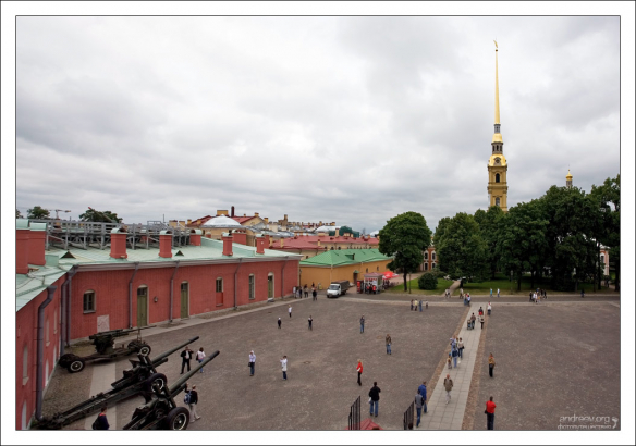 Нарышкин бастион Петропавловской крепости.