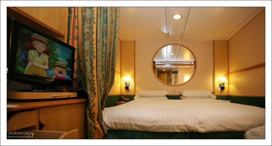 Стандартная внутренняя каюта.