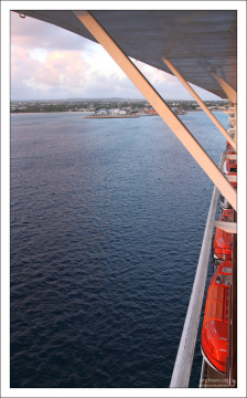 Отплытие от очередного острова.