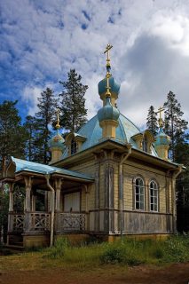 Вознесенская часовня на вершине горы Елеон.