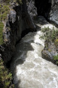 Одна из горных речек, впадающих в озеро Grey.