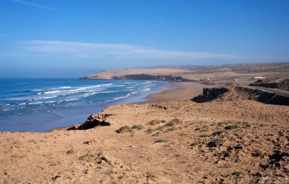 Шоссе #1, идущее параллельно побережью Атлантического океана.