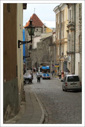 По маршруту туристического поезда.