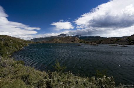 Рябь на озере Grey.