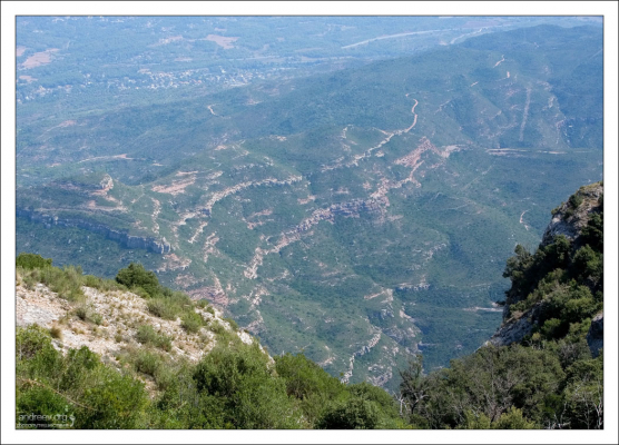 Разные уровни горной системы.