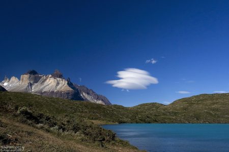Рога Los Cuernos и лентикулярное облако с "ножками".