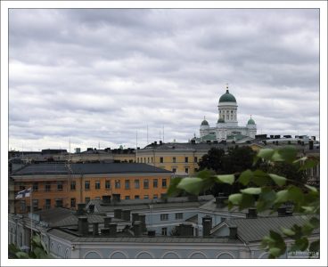 Вид со смотровой площадки Успенского собора в сторону Сенатской площади.